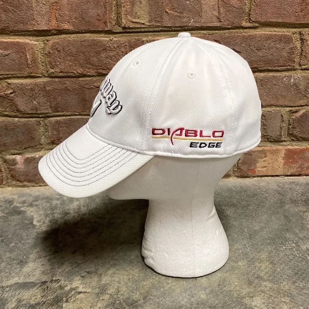 Tex Flex Callaway White Golf Cap - Picture 3 of 9